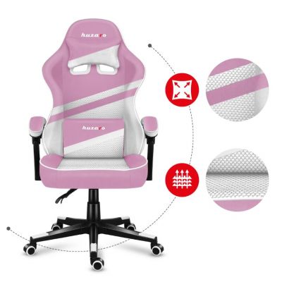 9. Huzaro Force 4.4 Pink Mesh Gaming Chair