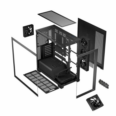 10. MODECOM VOLCANO STELLAR ARGB MIDI 5F BLACK HOUSING