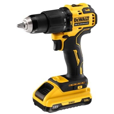 2. Dewalt DCD709D2T cordless hammer drill/driver with battery and charger
