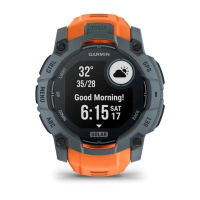 10. Garmin Instinct 3 50mm SOLAR Twilight Solstice Watch