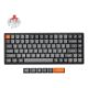 Keychron K2 Max Keyboard Universal USB + RF Wireless + Bluetooth Black, Gray