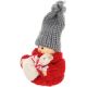 39. DECORATIVE DOLL WITH BAG RED GIRL 7.5 CM