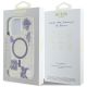 8. Guess Resin Flowers MagSafe case for iPhone 16 Pro - purple