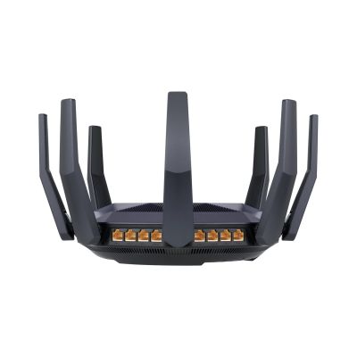 4. ASUS RT-AX89X AX6000 AiMesh Wireless Router Ethernet Dual-band (2.4 GHz/5 GHz) Black