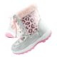 Leomil winter boots children's snow boots kitten fur warm for girls
