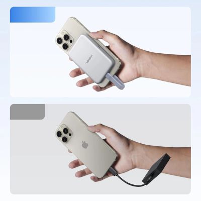 6. Ugreen M.2 NVMe SSD Magnetic Case - White