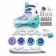 22. Meteor 4in1 skates Blueberry M 34-37 24384