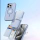 5. Dux Ducis Lawa Leather Case for iPhone 15 Pro Max - Blue