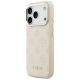 2. Guess Peony Hot Stamp Script MagSafe Case for iPhone 17 Pro - Beige