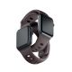 24. 3mk Silicone Watch Strap for Apple Watch 42 / 44 / 45 / 49 mm - brown