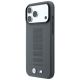 2. BMW M Blue Perfo Metal Logo MagSafe Case for iPhone 18 Pro / 17 Pro - Gray