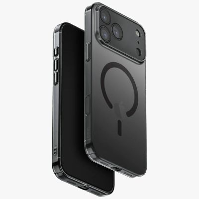Uniq Airsuit Case for iPhone 17 Pro Max Magclick Charging - Black