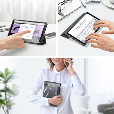 8. Dux Ducis Toby Armored Flip Smart Case for Realme Pad Mini black