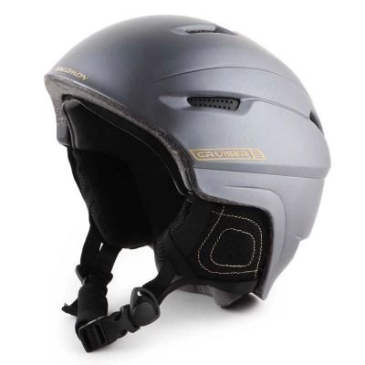 2. Salomon Cruiser Charcoal MAtt Ski Helmet 103-286-59