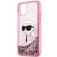 3. Karl Lagerfeld Glitter Karl Head iPhone 11/XR Case - Pink