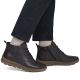 14. Women's leather ankle boots, insulated, brown, Rieker Z0022-25