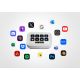 11. Elgato Stream Deck Neo external controller, white, 8 configurable keys