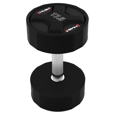 7. HPC 17.5 KG POLYURETHANE Dumbbell CPU HMS