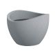 FLOWERPOT PLASTIC 250/50 STONY GRAY D50