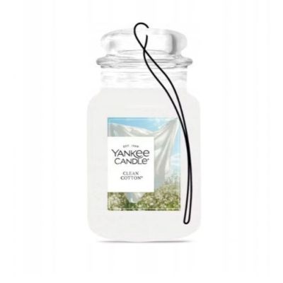 6. Car Air Freshener Bonus Pack CLEAN COTTON YANKEE