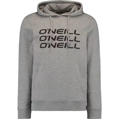 5. O'neill men's sweatshirt with kangaroo pocket, Triple, fashionable gray