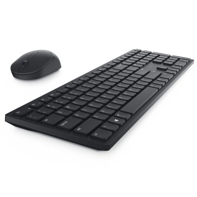 4. Dell Pro KM5221W - QWERTZ Keyboard and Mouse Set - German - Black