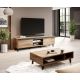 4. NORD II TV cabinet 170cm Wotan oak/anthracite