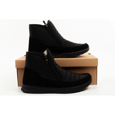 9. Progress Men’s Winter Boots, Snow Boots, Warm-Lined Fashion Ankle Boots with Zip