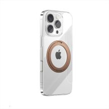 Joyroom JR-16JL6 iPhone 16 Pro Ultra-Thin MagSafe Compatible Case with 360° Ring Stand - Gold