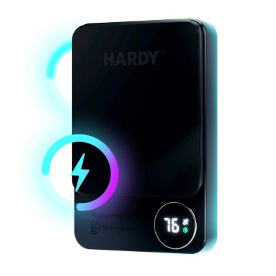 7. Powerbank 3mk HARDY MagSynergy Ni+ 5,000mAh 22.5W USB 1C1L - black