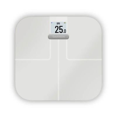 2. Garmin Index S2 Rectangle White Electronic Personal Scale