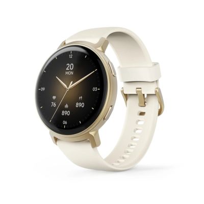 2. Hama 00178641 smartwatch / sports watch 3.35 cm (1.32") AMOLED 43 mm Analog 466 x 466 px Touchscreen Gold GPS