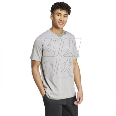 4. T-shirt adidas Tech Linear Graphic M IY0728