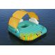 15. Bestway 43407 Pool and Beach Float Multicolor Monochrome PVC Floating Island