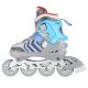 5. NH18192 4in1 GREY-BLUE SIZE S(29-33) ROLLER SKATES WITH HOCKEY SLEEVE NILS EXTREME