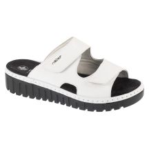 Rieker Slides Shoes V1392-80 White 38