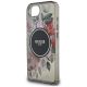 6. Guess IML Flowers MagSafe iPhone 16e Case - Black