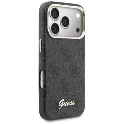 4. Guess 4G Script MagSafe case for iPhone 17 Pro Max - black