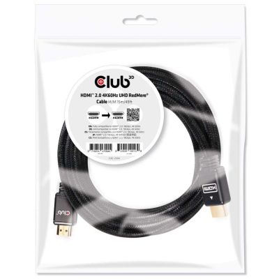2. CLUB 3D CAC-2314 HDMI 2.0 4K60Hz RedMere cable 15m