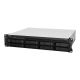 2. Synology RackStation RS1221RP+ NAS Rack Server (2U) Ryzen Embedded V1500B 4 GB DDR4 0 TB DiskStation Manager Black