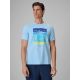Men's regular printed T-shirt 4F 4FRSS26TTSHM4291-34S