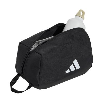 4. Adidas Tiro Wash Kit Bag Black KG3592