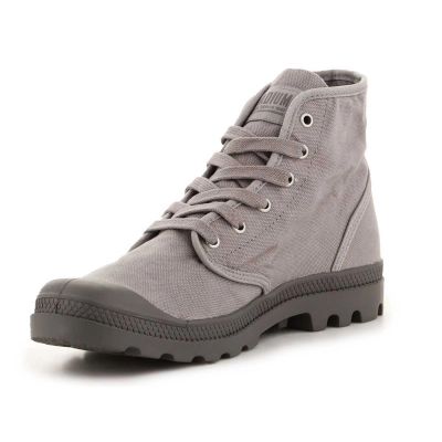 4. Palladium Pampa High Hi M 02352-071-M Gray Flannel shoes