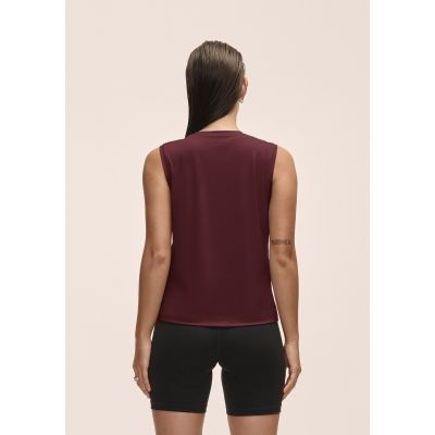 3. CASALL Women's Graphic Tank Burgundy