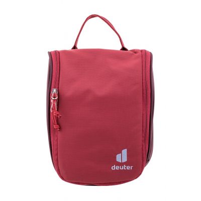 8. DEUTER Wash Center I caspia-raisin Travel Wash Bag