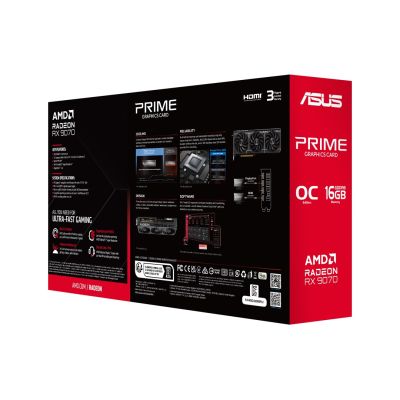 54. graphics card ASUS PRIME RX9070 O16G EVO