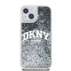 3. DKNY Liquid Glitter Big Logo iPhone 15 Plus / 14 Plus Case - Black