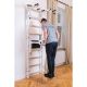 38. GYMNASTIC LADDER ADJUSTABLE BAR AND HANDLE BENCHK 732W