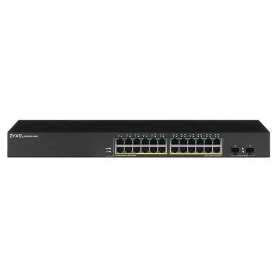 2. Zyxel GS1900-24HP Switch 26p PoE (PoE+: 24;) 170W Managed Gigabit