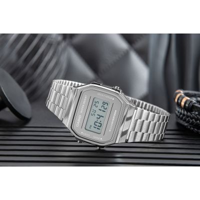 6. Men's Watch CASIO VINTAGE A168WEM-7EF + BOX